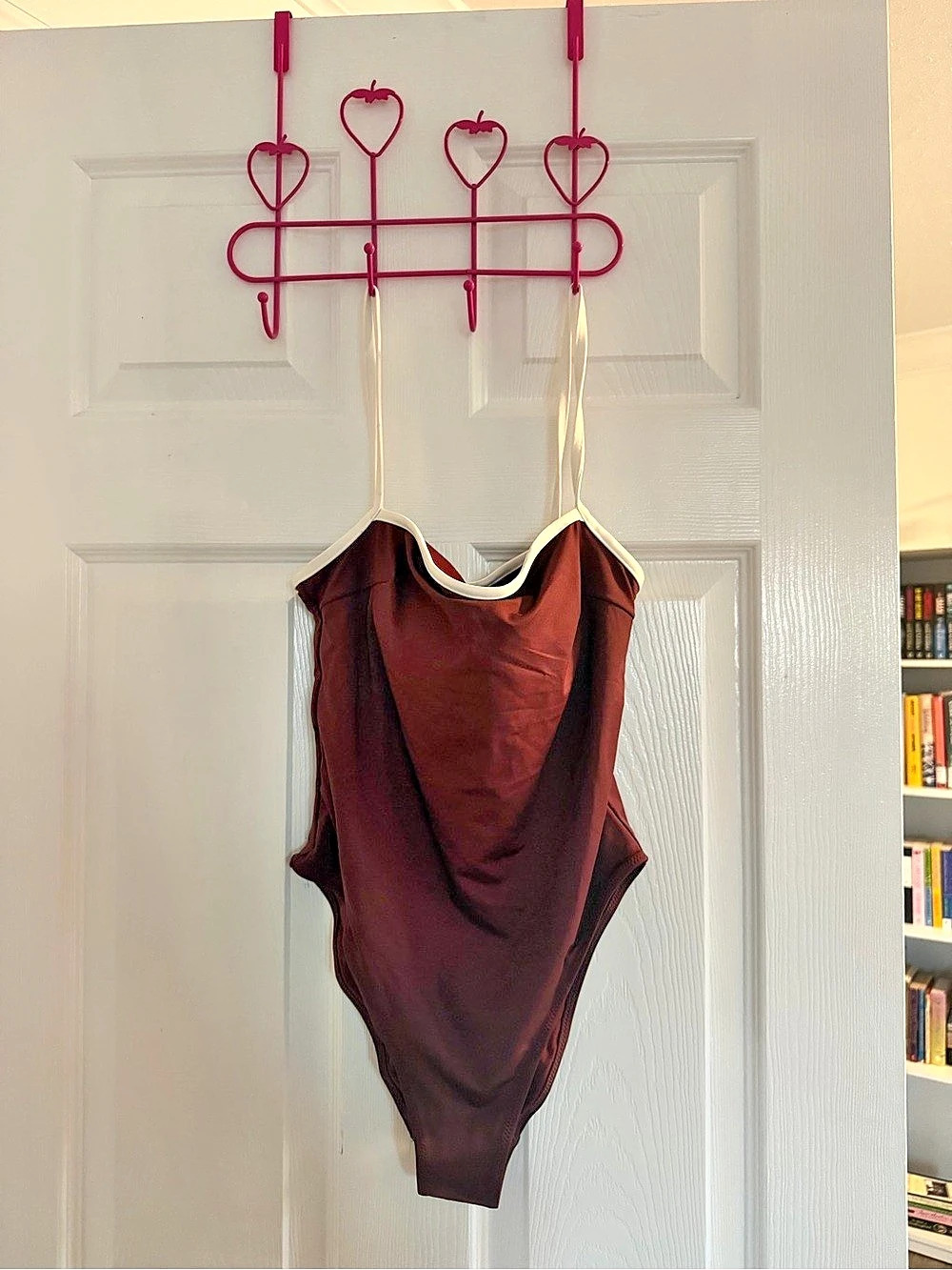 H&M One Piece Swimsuit in Burgundy Size Small NWT